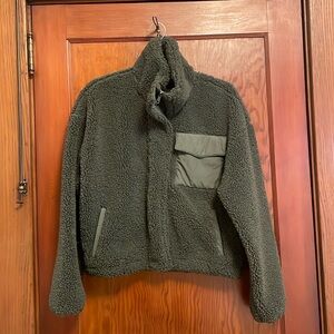 Abercrombie & Fitch Sherpa zip up